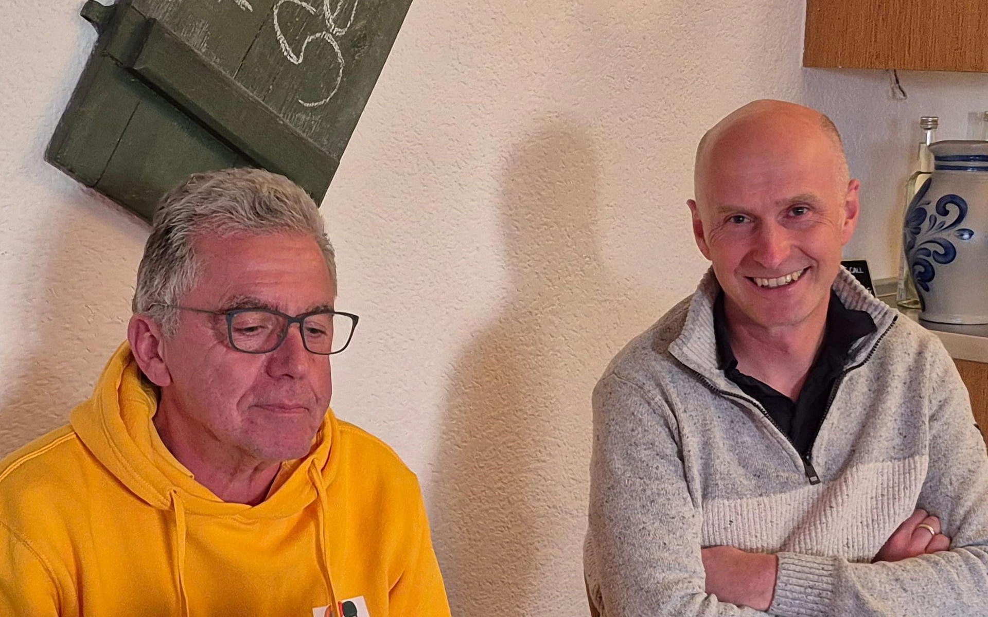 Prof. Dr. Longin zu Gast beim Live-Podcast „Dorfgeflüster".