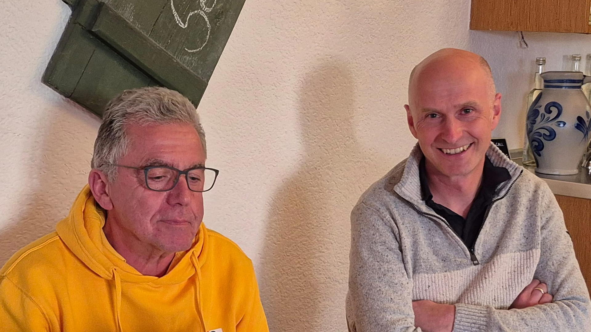 Prof. Dr. Longin zu Gast beim Live-Podcast „Dorfgeflüster".