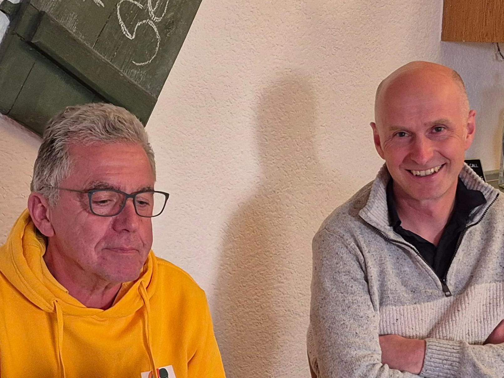 Prof. Dr. Longin zu Gast beim Live-Podcast „Dorfgeflüster".