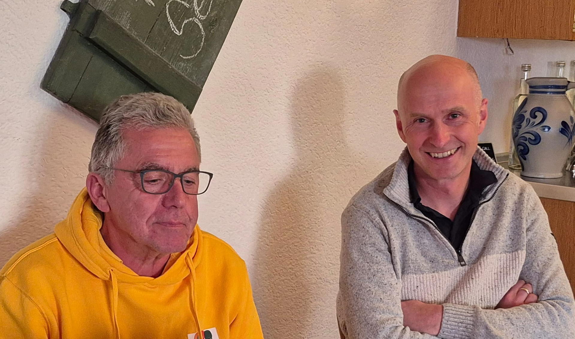 Prof. Dr. Longin zu Gast beim Live-Podcast „Dorfgeflüster".