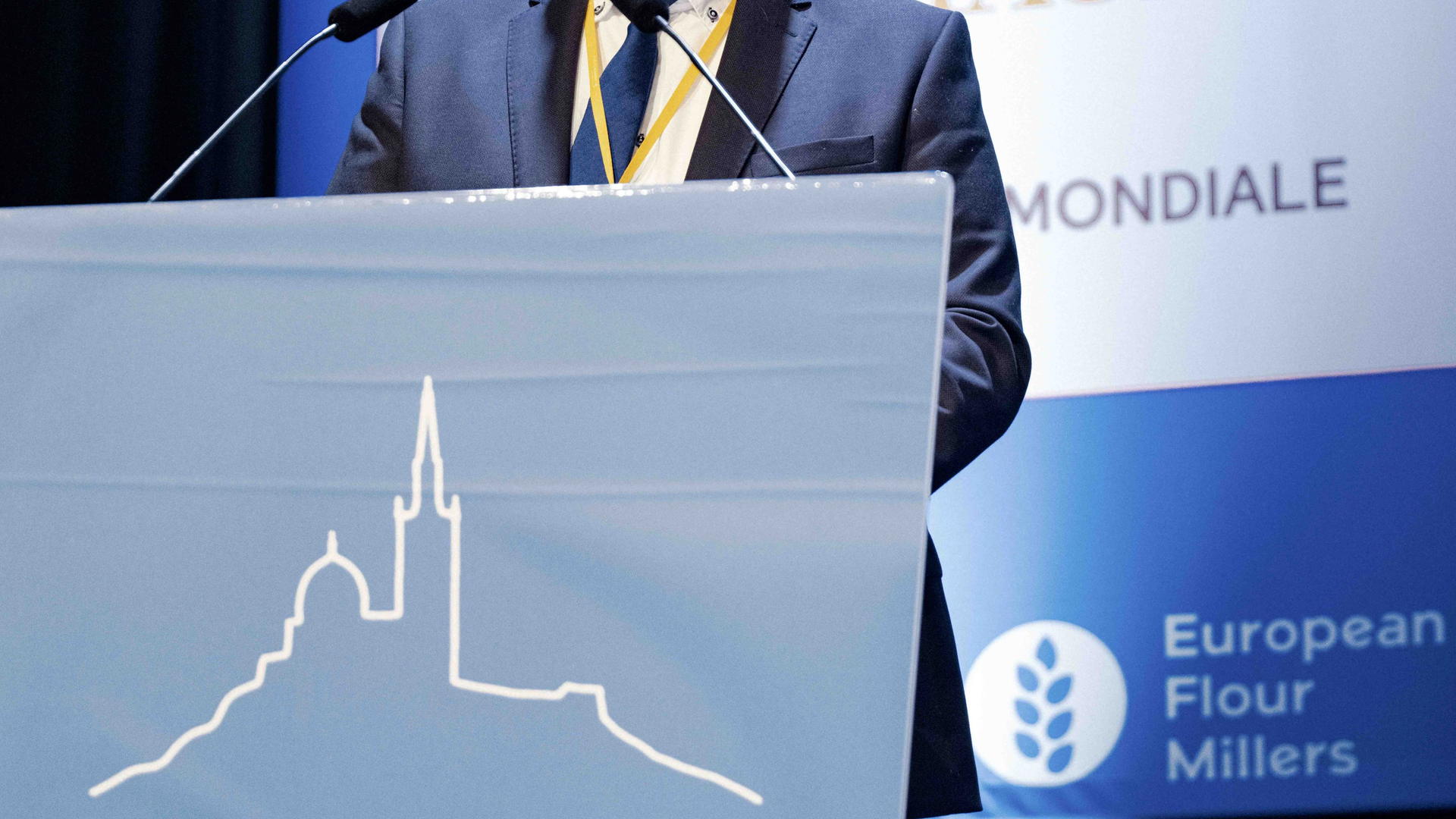 Jan Cordesmeyer auf der Generalversammlung der European Flour Millers