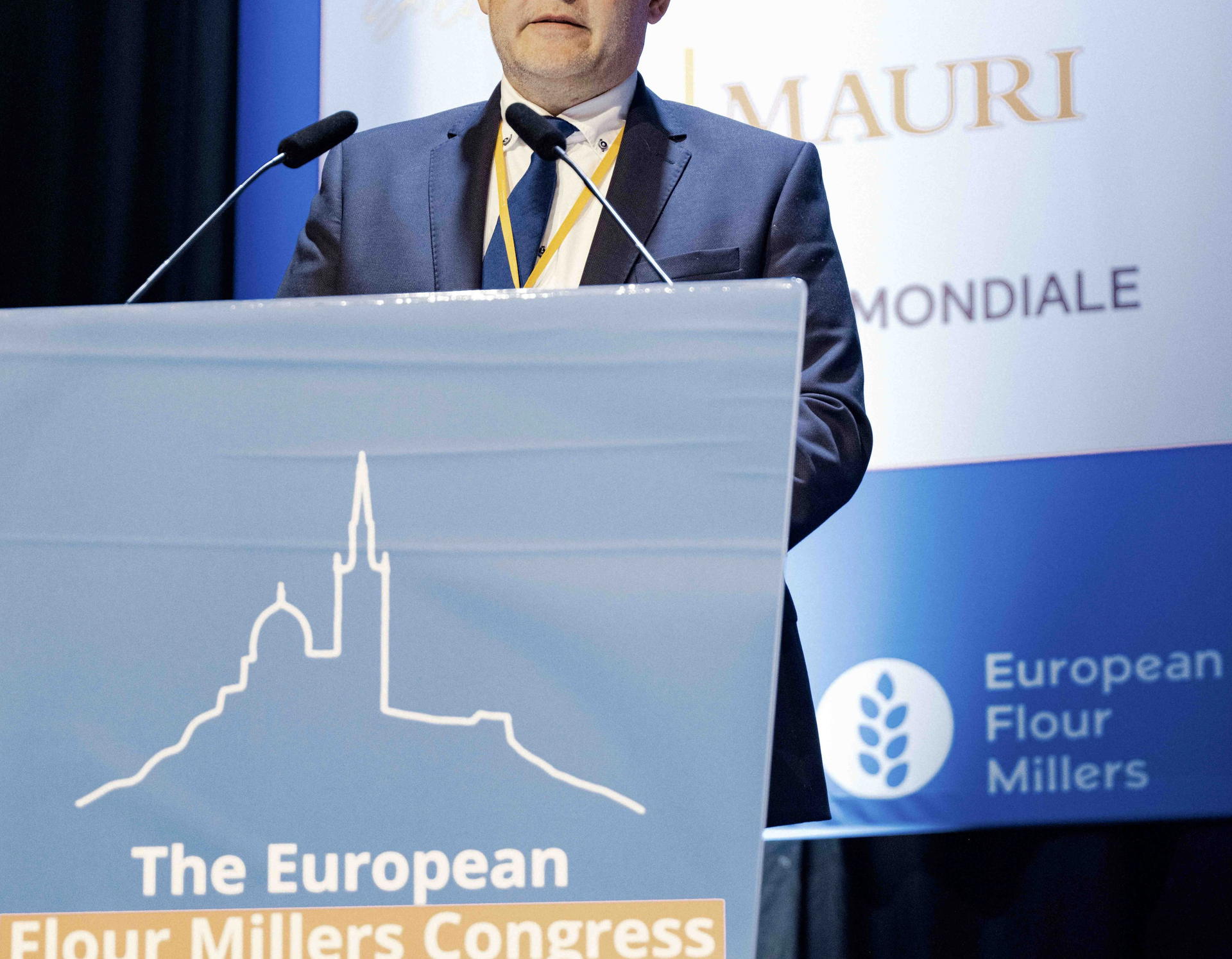 Jan Cordesmeyer auf der Generalversammlung der European Flour Millers